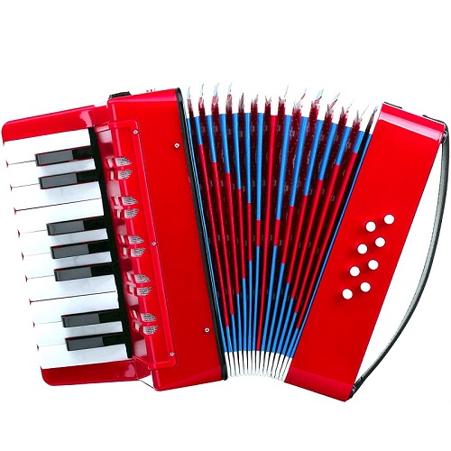 Acordeon-muzical-instrumente-muzica-copii-clasic-17-clape-8-basi-rosu-Teox