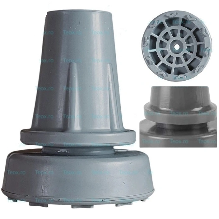 Amortizor cauciuc cârje și bastoane 2.2 cm anti-alunecare Amortizor Cauciuc Carja 22 mm Max