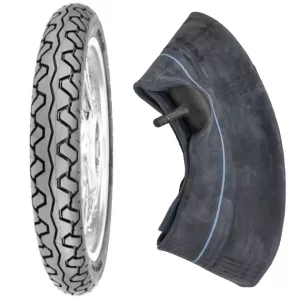 Anvelopa Moto Cauciuc 2.50-17 4PR/TT cu Camera