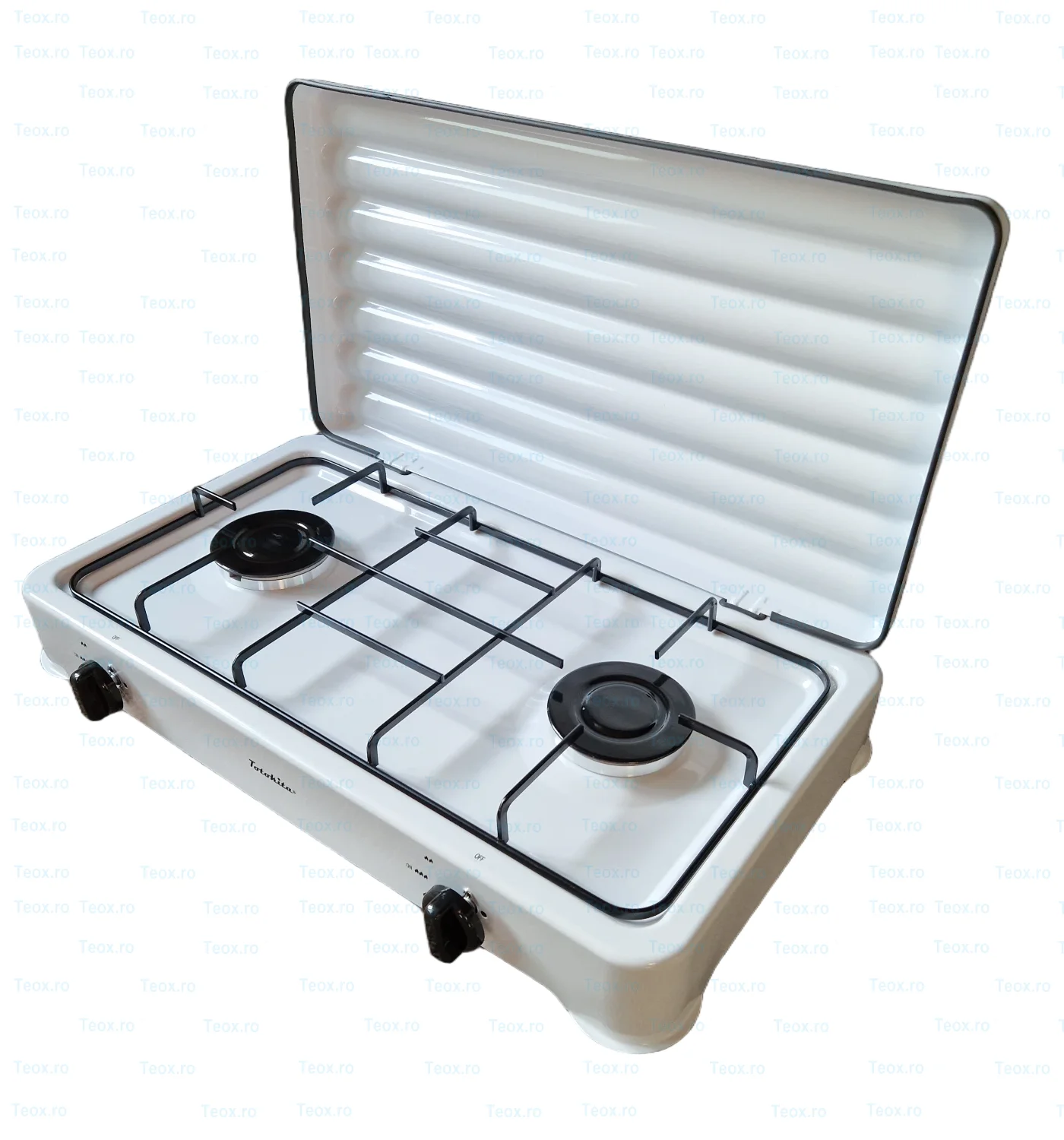 Aragaz-2-Ochiuri-ALB-Set-Ceas-Furtun-butelie-Gpl-Gaz-IEFTIN-Coliere-6.webp Aragaz 2 Ochiuri Alb, 3 kW, pentru butelie, Gpl, Gaz