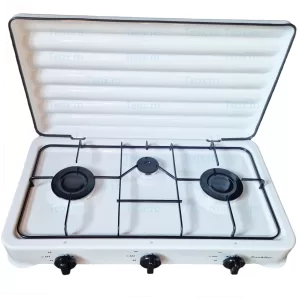 Aragaz 3 Ochiuri Alb Gaz-Gpl-Butelie, 4 kW, Totokita