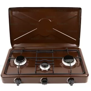 Aragaz 3 Ochiuri Maro, 4 kW cu Capac