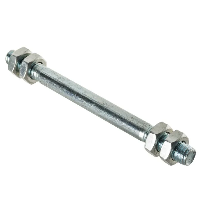 Ax Roată Roabă Subțire 14 mm x 22cm cu piulite si saibe (1)