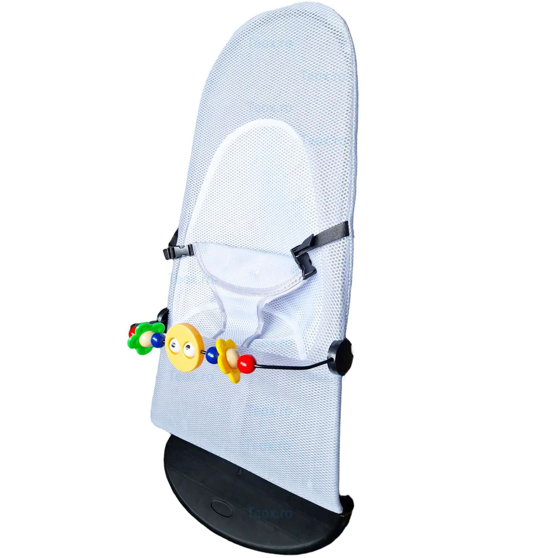 Balansoar-Bebelusi-Leagan-inclinare-3-trepte-Reglabil-Pliabil-Gri-Summer-5.webp