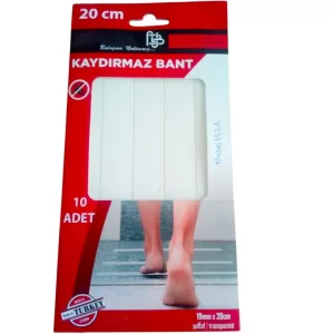 Banda Antiderapanta 19 x 20 cm Baie, Cada, Dus