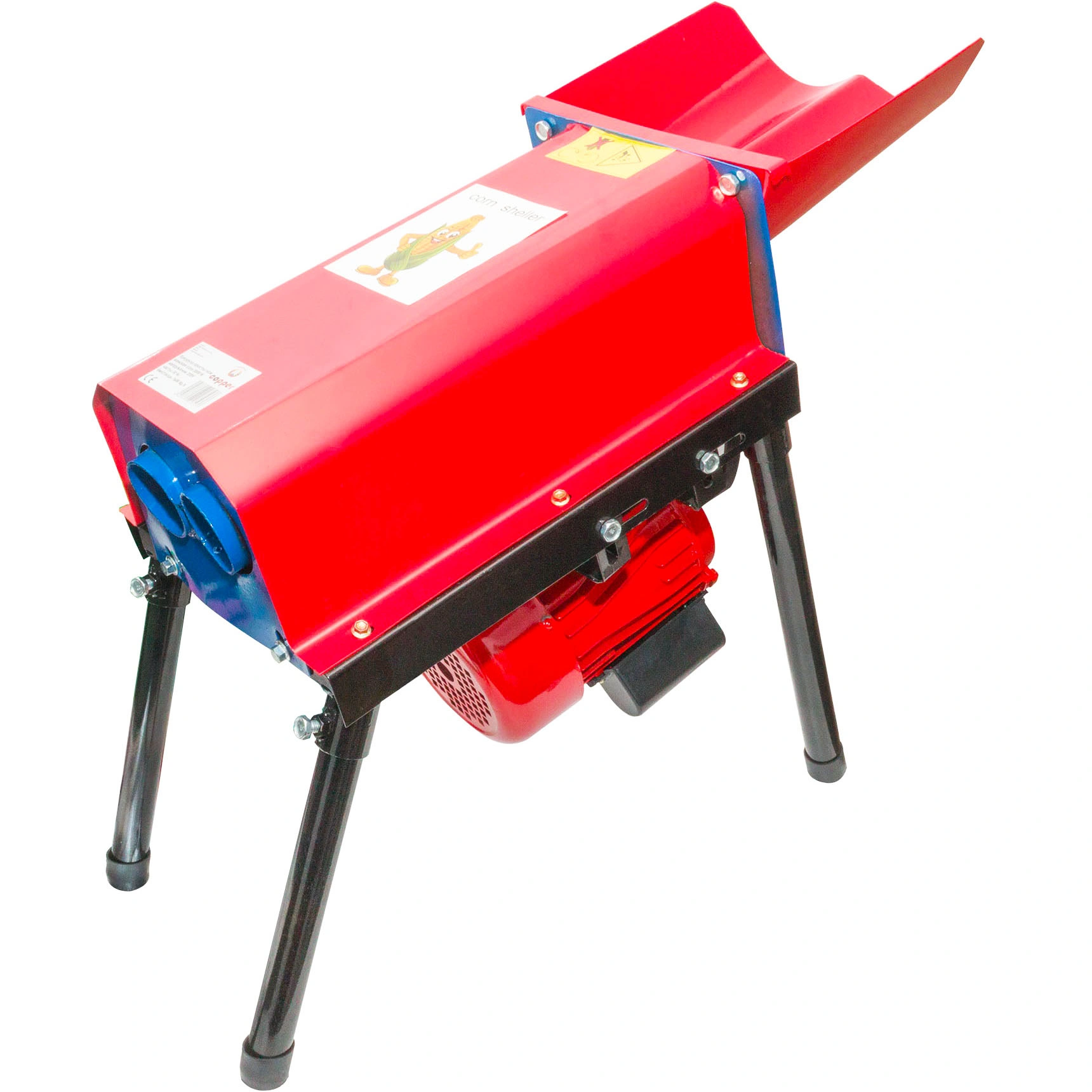 Batoză porumb electrică dublă 1600 kg h ferma motor 3000W Bearus (6) Batoză porumb dubla electrică 1600 kg h, motor 3000 W