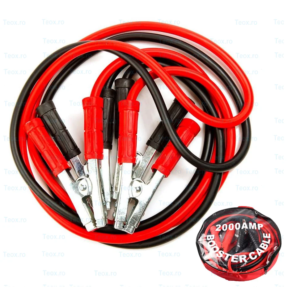 Cabluri-Curent-Auto-Pornire-2000-A-lungime-2.15-metri-profesional