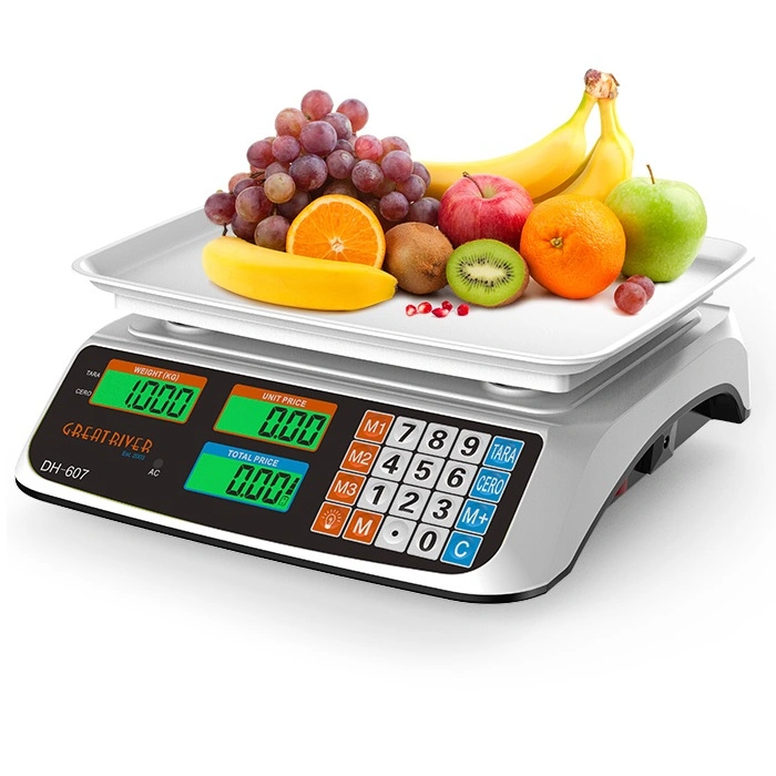 Cantar Electronic 40kg Afisaj Dublu,Baterie incarcare Calculator,pret Totokita