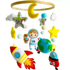 Carusel Patut bebe modelo Univers Lemn Bumbac Teox®