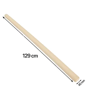 Coada Lopata Harlet 129 cm, din Lemn, grosime 40 mm
