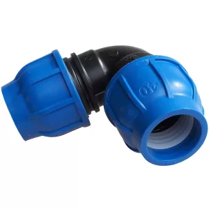 Cot compresiune PEHD 40 mm, 90 grade