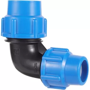 Cot compresiune PEHD redus 32x25 mm, 90 grade