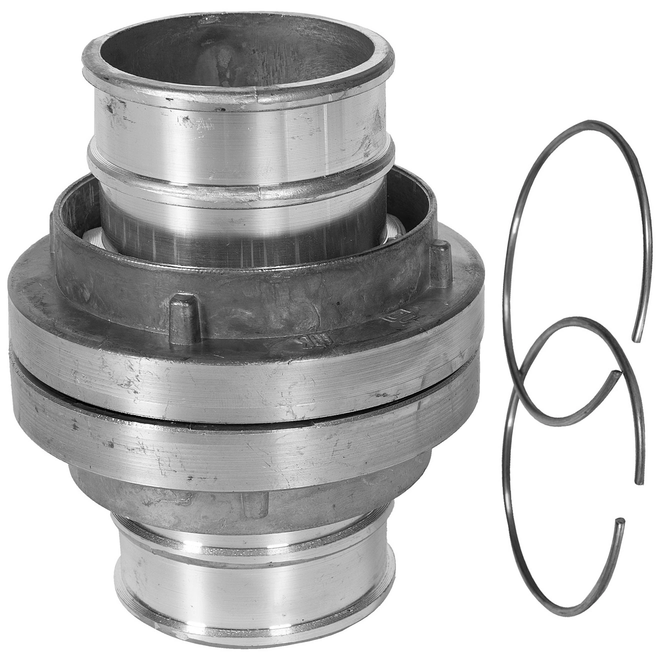 Cuple Furtun Pompieri 3 Toli din Metal, cu Filet