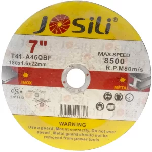 Disc Debitare Inox si Metal 180 × 1.6 mm 8500 rpm