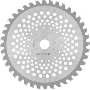 Disc Motocoasa Circular 230mm × 25.4mm 40 Dinti Vidia