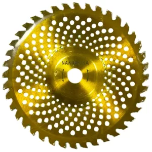 Disc Motocoasa 255 x 25.4 mm 40 Dinti Vidia oval auriu