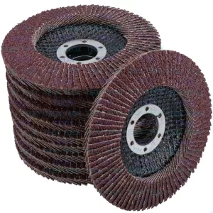 Discuri Slefuit Abrazive granulatie 120 lamelare 125 mm 10 buc