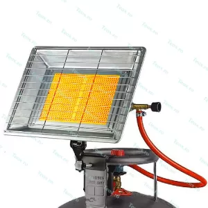 Incalzitor gaz, arzator butelie, radiator, ceramic, 3000 w