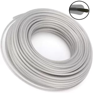 Fir Motocoasa Insertie Metalica 2.4mm x 45m Trimmer