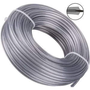 Fir Motocoasa Patrat Insertie Metalica 2mm x 45m Trimmer