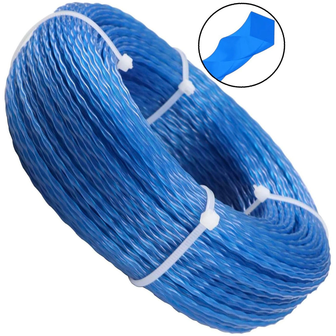 Fir Motocoasa Spiralat 1.6mm x 45m Trimmer