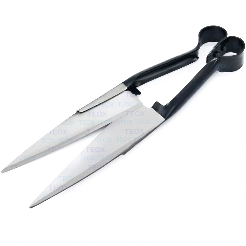 Foarfeca pentru tuns oi neagra, manuala, otel, 30 cm