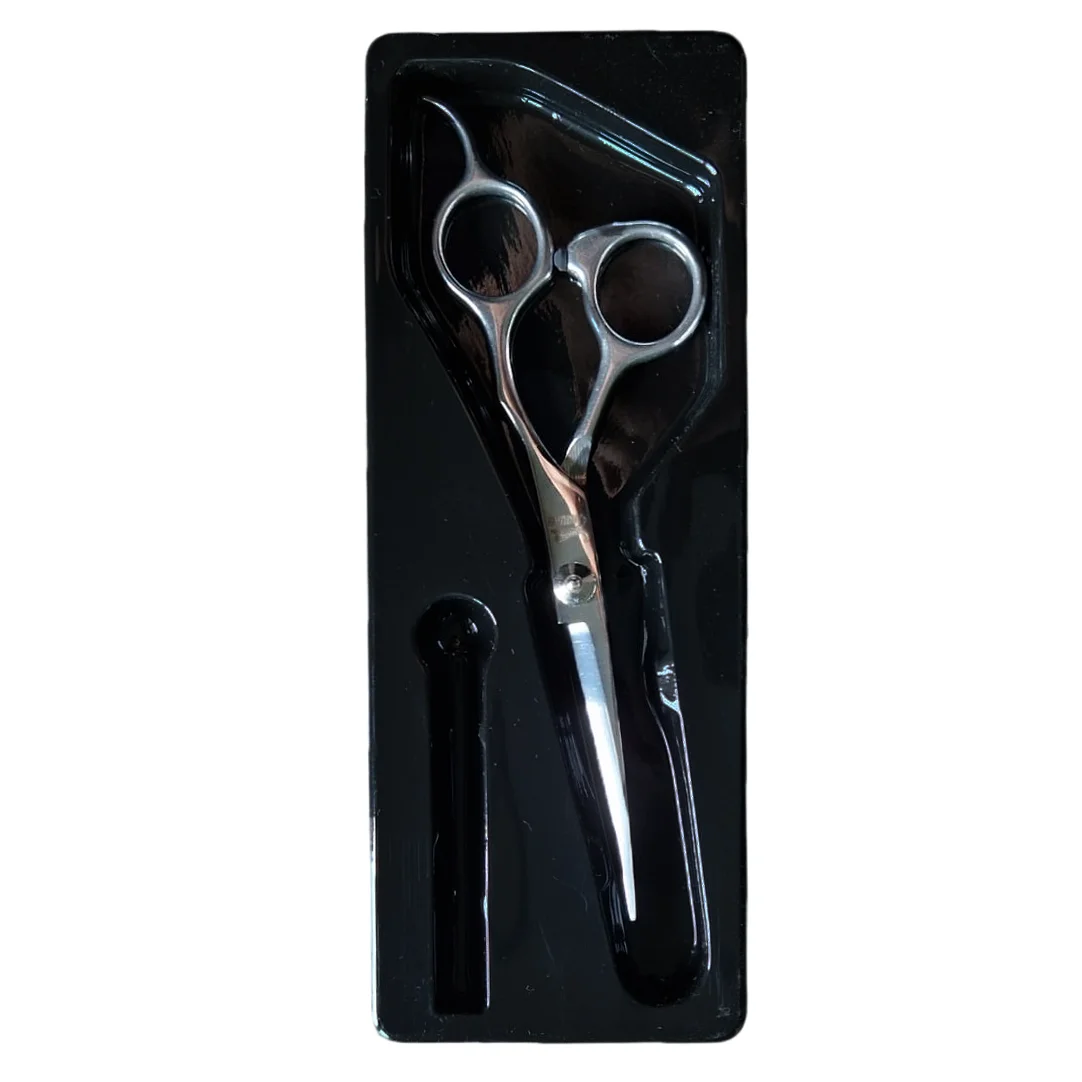 Foarfecă tuns Profesională din Oțel Inoxidabil 17 cm Instrument Texturare și Blenduire (4) Foarfecă de Tuns Profesională