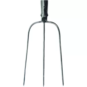 Furca metal cu 3 coarne, fara coada