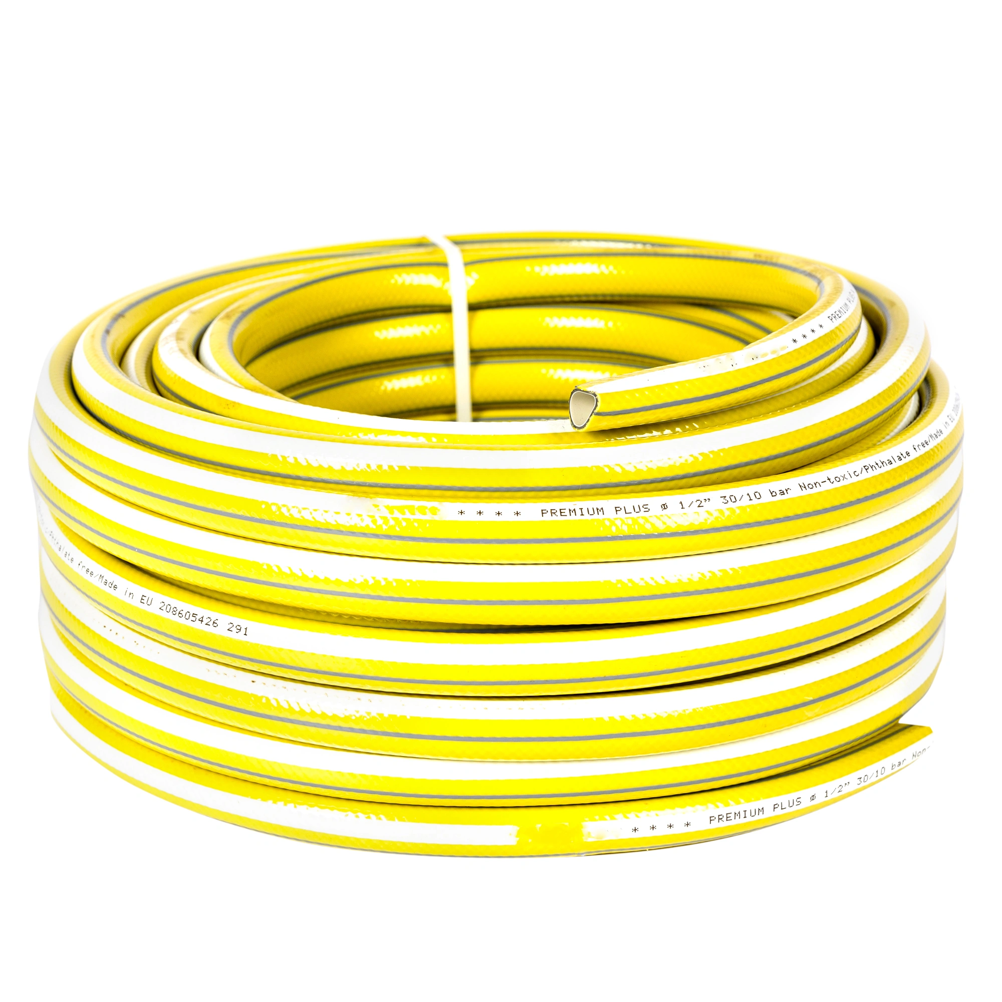Furtun 1/2 Toli cu insertie, transparent, lungime 20 m, Apa, Gradina