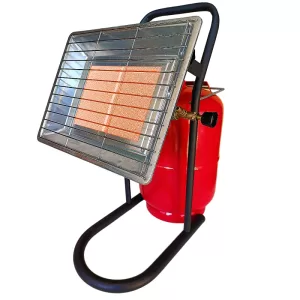 Incalzitor gaz cu suport, arzator butelie, radiator, ceramic, 3500 w