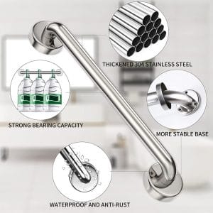 Mâner Baie Susținere Inox 30 cm