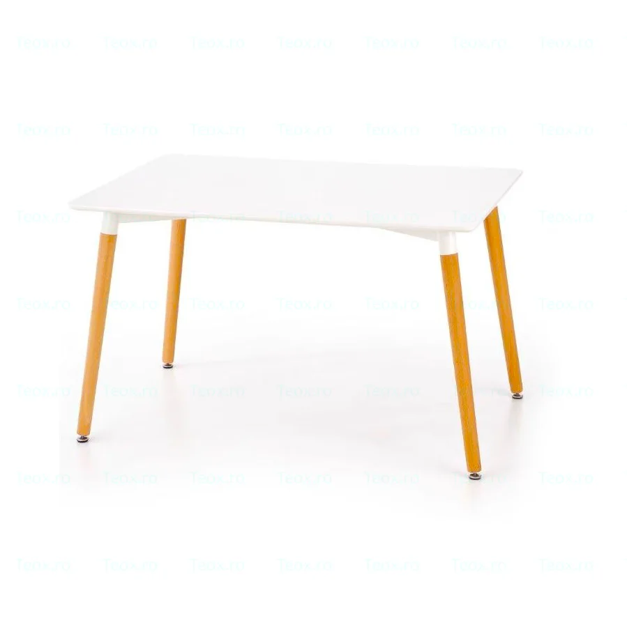 Masa-Bucatarie-Alba-DiningPicioare-Lemn120x80x75-cm-4.webp