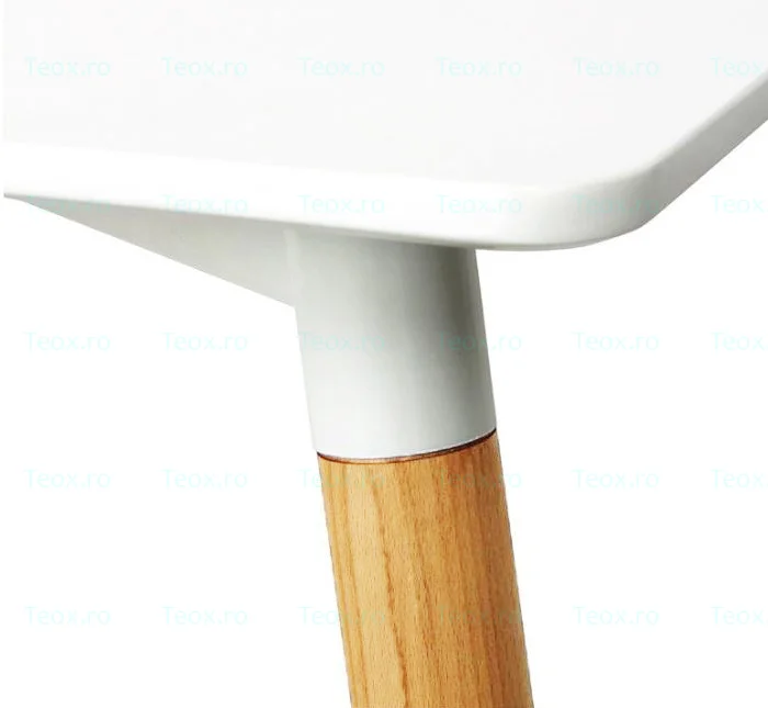 Masa-Bucatarie-Dining-dreptunghiulara120x80x75-cm-Picioare-Lemn-Alb-Teox-2.webp