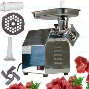 Maşină de Tocat Carne Electrica 100kg/h cu Reductor baie Ulei