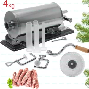 Masina de umplut Carnati 4 Kg, Palnii incluse, Carnatar Manual