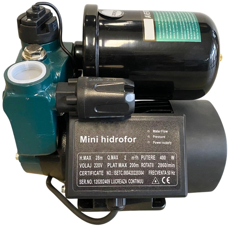 Mini Hidrofor 400 W, 2000 l∕ h, inaltime refulare 28m