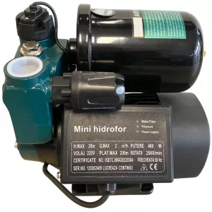 Mini Hidrofor 400 W 2000 l/h inaltime refulare 28m