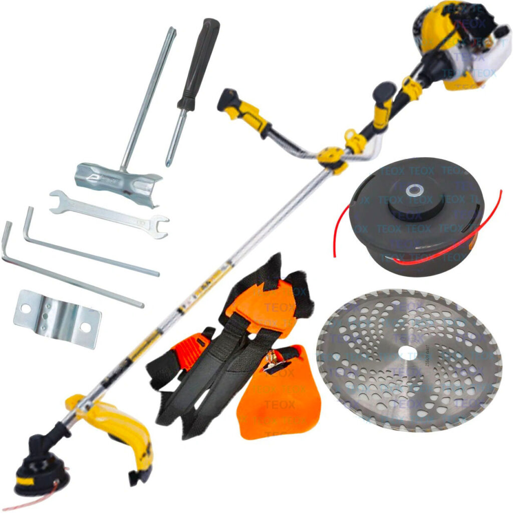 Motocoasa pe benzina 2 timpi 1.6kW, 8500 RPM, accesorii incluse
