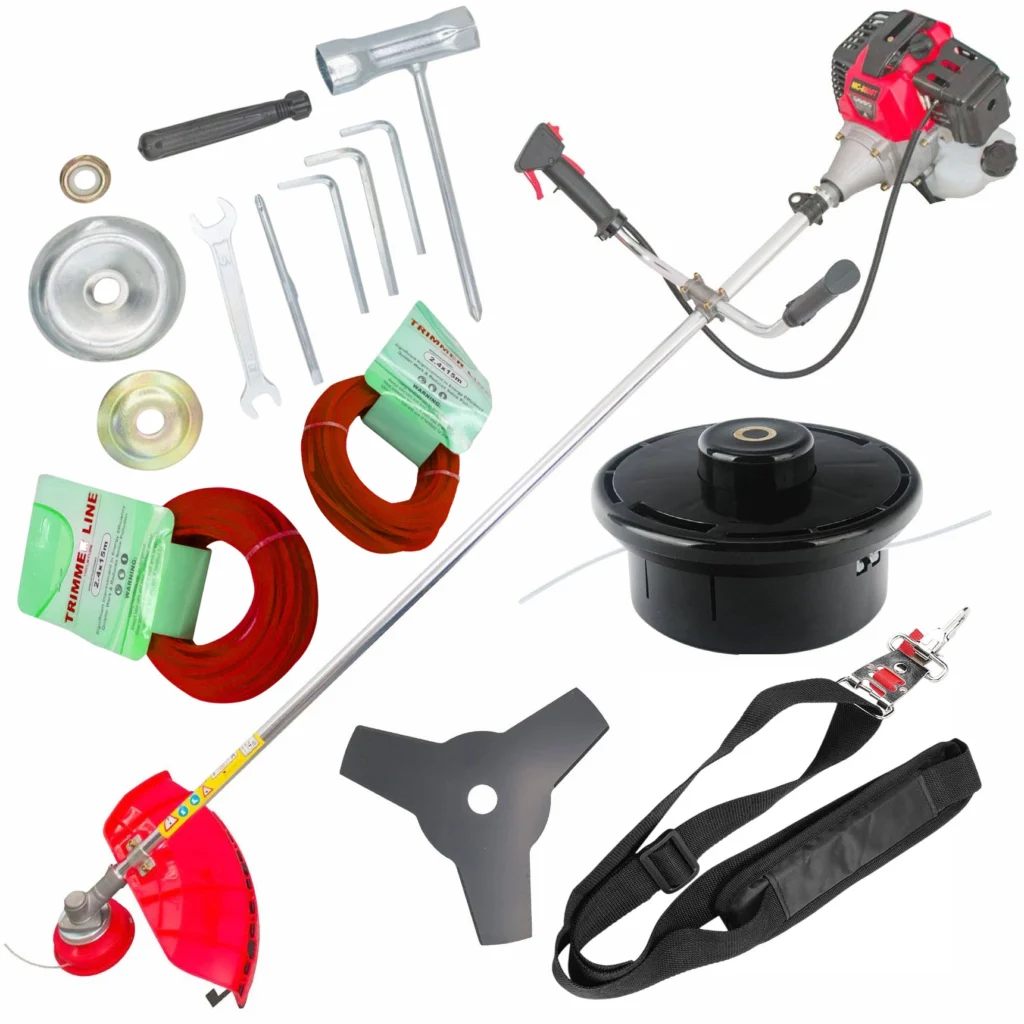 Motocoasa pe benzina 2 timpi 2.6kW, 10000RPM, accesorii incluse