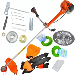 Motocoasa pe benzina in 2 timpi 4.2kW cu accesorii incluse Teox