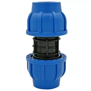 Mufa compresiune egala PEHD 25x25 mm