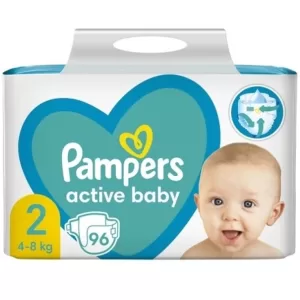 Scutece Pampers Nr 2 Bebe 4-8 kg, set 96 buc