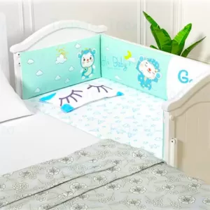 Patut Bebe Lemn Alb Teox Sistem 4-în-1