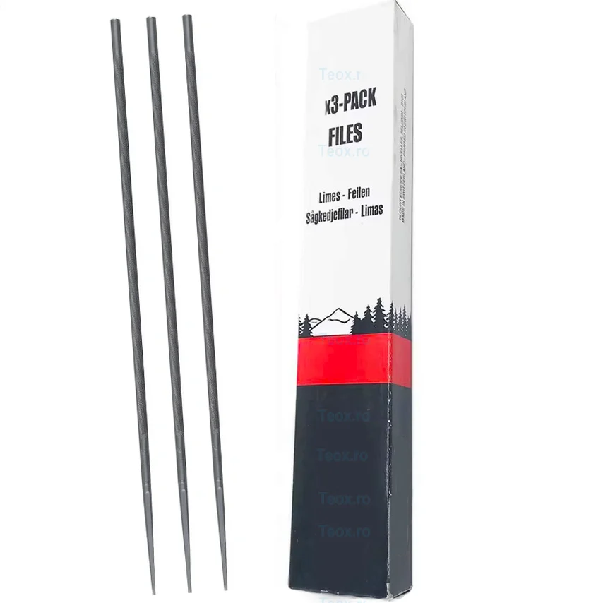 Pila ascutit lant drujba 5.2 x 200 mm Set 3 buc
