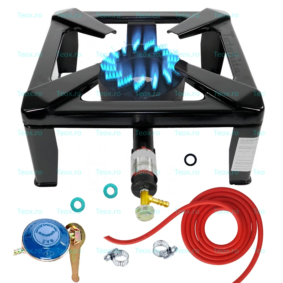 Pirostrie Gaz 30 cm de 5.5 kW Set Pirostrie Gaz 30 cm de 5.5 kW Set