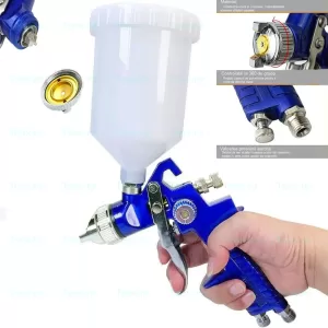 Pistol de Vopsit  Aer Comprimat  Duza 1.2 Rezervor 600ml cuplaj 1/4