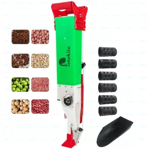 Plantator Seminte Manual Totokita cu Distantier, Dispenser Inox, 6 Site
