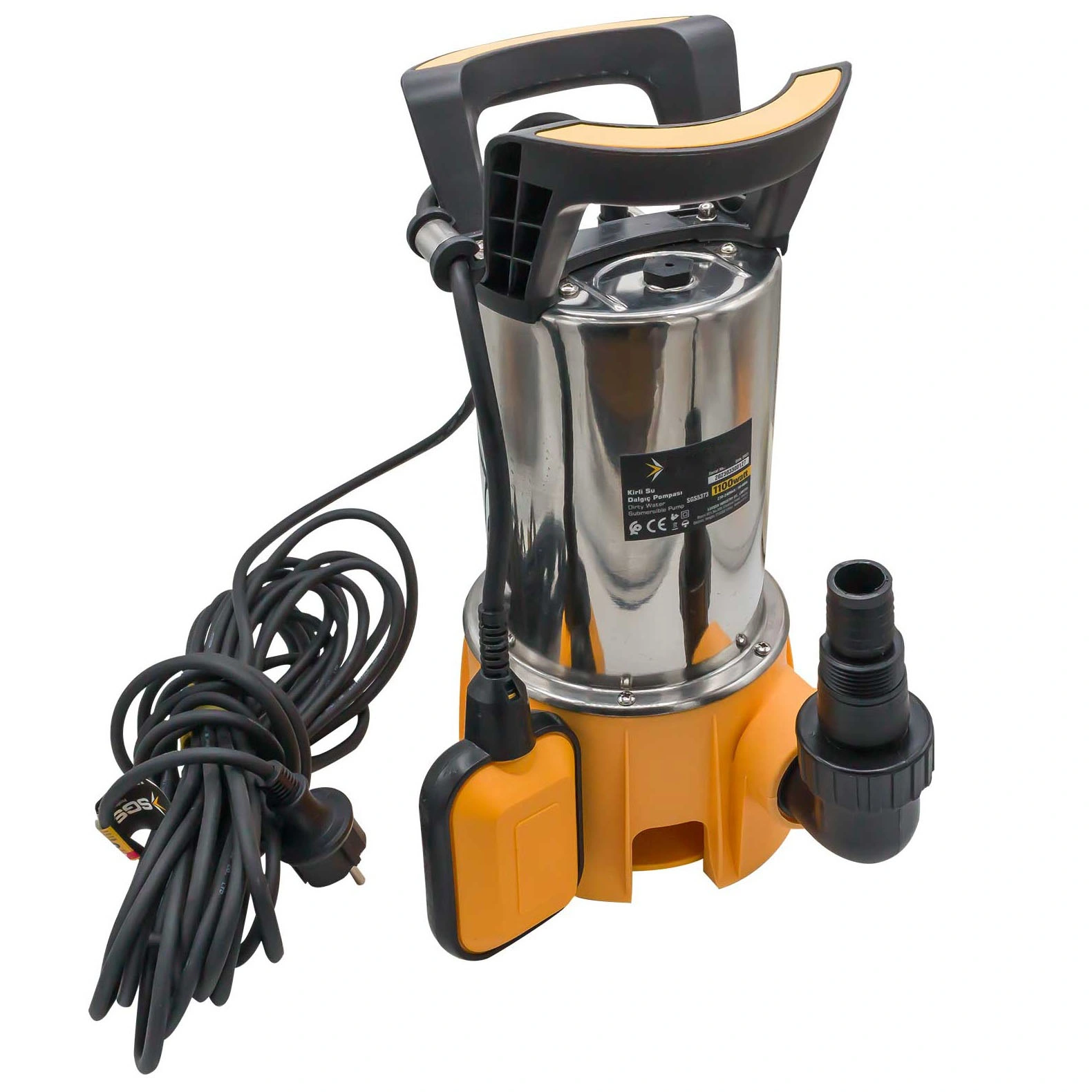 Pompa Submersibila Apa Murdara Plutitor 1100W, 10M