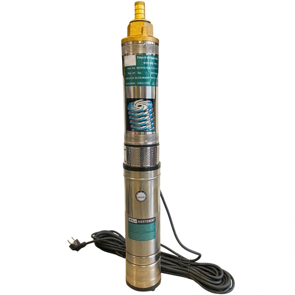 Pompa apa Curata submersibila 8 turbine, 1500 W, 7000 l∕ h, inox