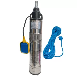 Pompa apa curata submersibila cu plutitor cablu 20 m 1100 w 3 m3/h